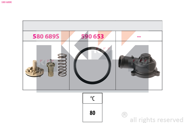 KW Termosztát 580689K_KW